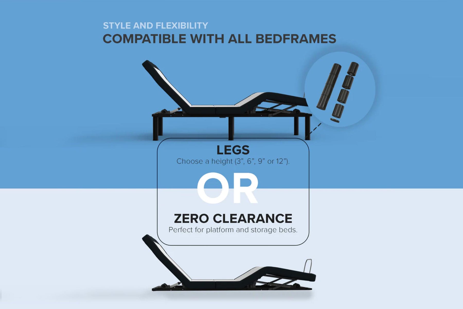 The SONU Adjustable Base Deluxe