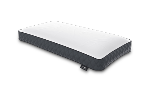 A Top Pillow made specifically for the SONU Sleep System against a white background.
