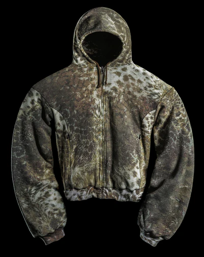 FADED APPALOOSA REVERSIBLE ZIP-UP HOODIE