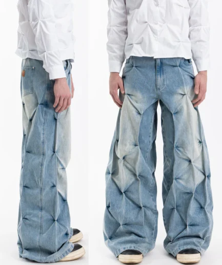 CORE DENIM PANTS IN RUST